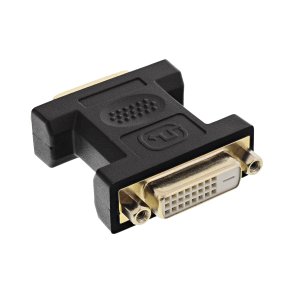 InLine® DVI-D Adapter digital 24+1 female to female