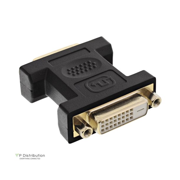 InLine&reg; DVI-D Adapter digital 24+1 female to female