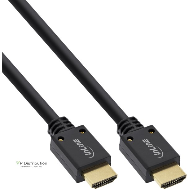 InLine&reg; Ultra High Speed HDMI Cable M/M 8K4K gold plated, 1m