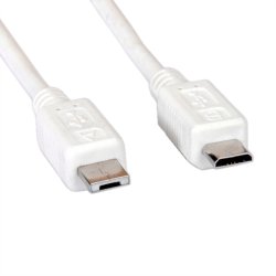 VALUE USB 2.0 Cable, Micro A - Micro B, M/M, 1.8 m