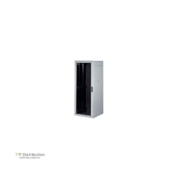 Triton 19" Network Cabinet 15U, 600X900Mm, Glass Door, Grey