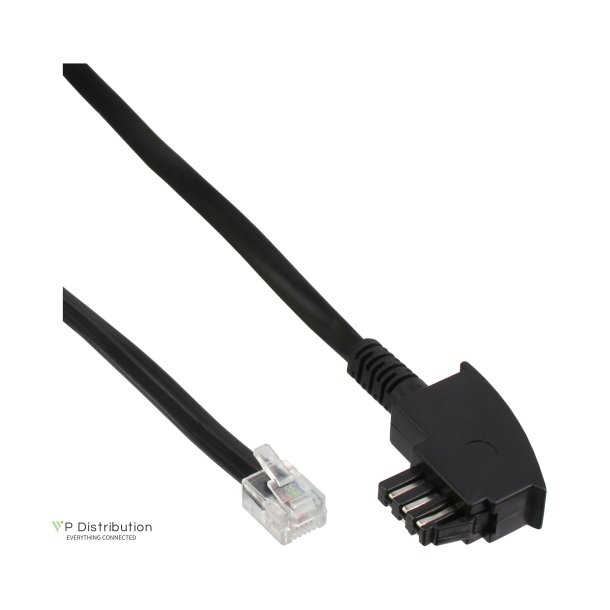 InLine&reg; TAE-N cable, TAE-N / RJ11 6P4C, 20m