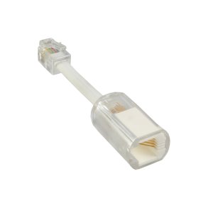 InLine® Twist-Stop untangler for phone receiver Transparent + Cable