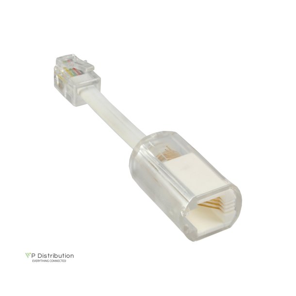 InLine&reg; Twist-Stop untangler for phone receiver Transparent + Cable