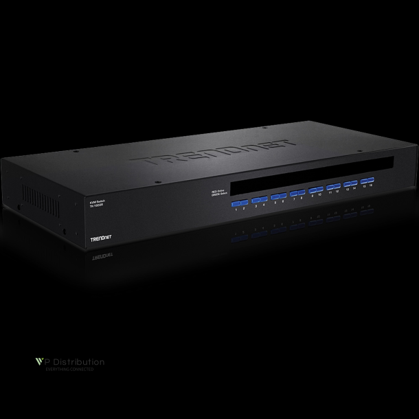 Trendnet 16-Port USB/PS/2 Rack Mount KVM Switch