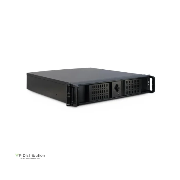 VALUE 19" Industrial Rack - Mount Server Chassis, 2UH, short, black