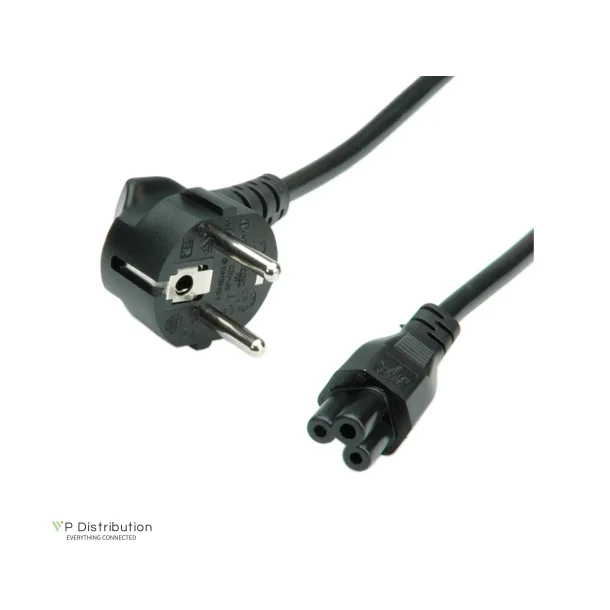 VALUE Power Cable, straight Compaq Connector, black, 1.8m