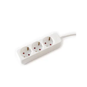 VALUE Power Strip, 3x, white, 3m