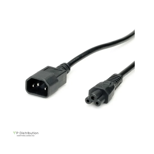 VALUE IEC Power Cable, C14 - C5, 1.8m