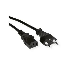 VALUE Power Cable Swiss Version, 3pin - C13, 1.8m