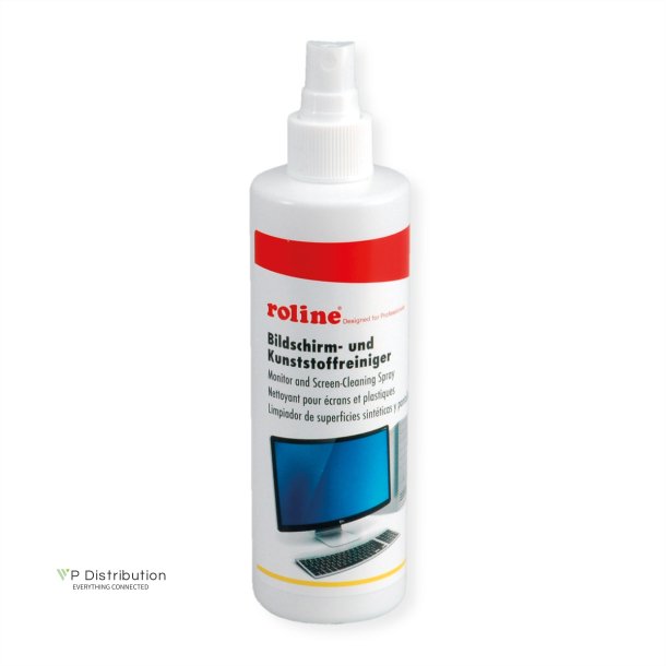 ROLINE Monitor- and Plastic-Cleaner, 250 ml