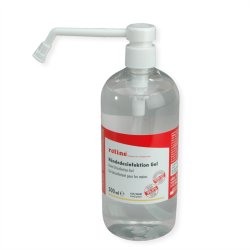 ROLINE Hand Disinfection, 500ml with spray neck