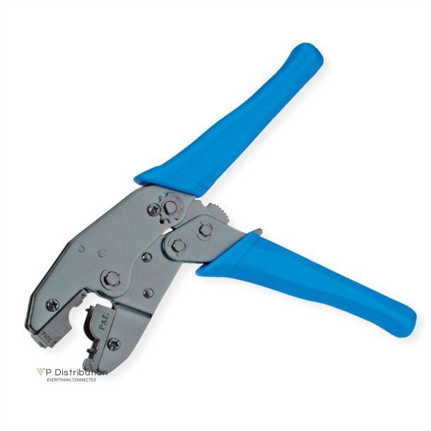 VALUE Crimping Tool for Hirose RJ-45 Plug TM21 and TM31, blue, blue