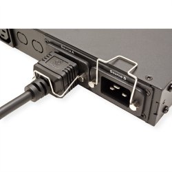 ROLINE 19"-Automatik-Transferschalter, 2x C20 / 6x C13 + 2x C19, 16A