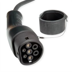 ROLINE EV Charging Cable Assembly Type2, 1-Phase, 250VAC (1P+N+E), 32 A, 7.4 kW, 7.5 m