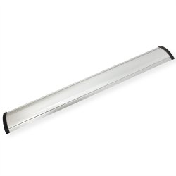 ROLINE 2-Channel Aluminum Floor Cable Cover, 139 x 22 mm, silver, 1.1 m