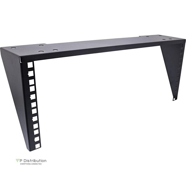InLine&reg; 19" rack for under-table mounting, 4U, black