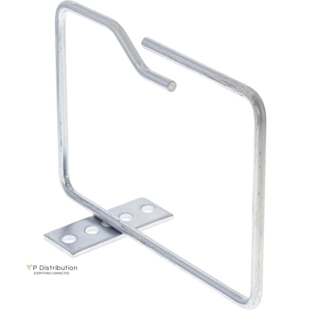 InLine Cable bracket, metal, galvanised, opening long side, 140x100mm