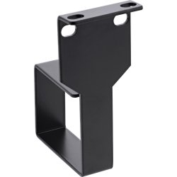 InLine&reg; Cable bracket, metal, 50x60mm black