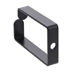 InLine&reg; Cable bracket, metal, 43x70mm black