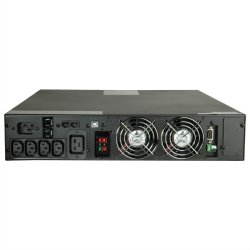ROLINE ProSecure III 2000 RM2U - Online UPS, 19" Rack Version, black