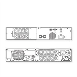 ROLINE LineSecure III 1000R - Line Interaktive USV, 19" Rackversion