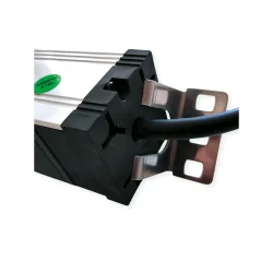 VALUE 19" 1UH, PDU 7 - way Socket, 45, with overload protector, 3m