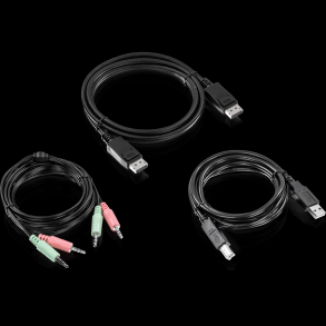 Trendnet 6 ft.DisplayPort,USB,and Audio KVM Cable Kit