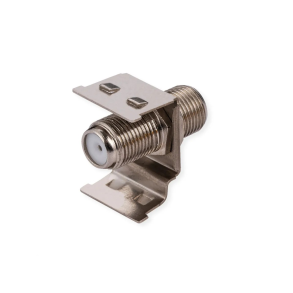 ROLINE RCA Keystone Coupler, , Metal, Nickel plate