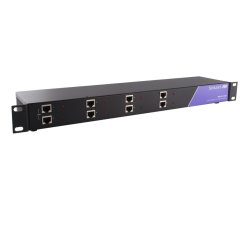 SmartAVI HDMI, Single-Head, &amp; IR 8-Port Rackmount Extender Transmitter over LAN or CAT5/5e/6 Cable. Includes: [RK8-HLX-500,CCWPWR06 ] HLX-500-RX,(PS5VD3A-wllmt)not included