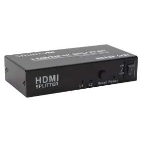 SmartAVI HDMI 2-Port Splitter. Version 2 Includes: [HDS2P-V2, PS5VD2A]