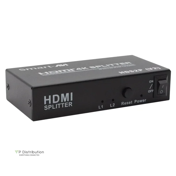 SmartAVI HDMI 2-Port Splitter. Version 2 Includes: [HDS2P-V2, PS5VD2A]