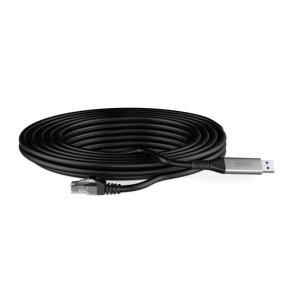 USB-A - RJ45 CAT 6A S/FTP Cable, 1 Gbit/s, 3m USB 3.2 Gen1, LSZH Jacket