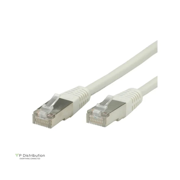 VALUE FTP PatchCord Cat.5e/Class D, grey, 0.5m