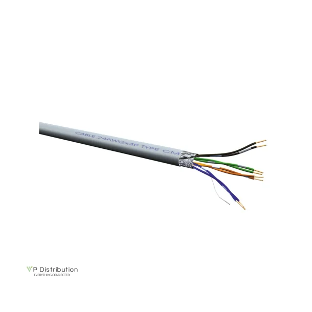 VALUE FTP Cable Cat.5e/Class D, Solid Wire, AWG24, 300m