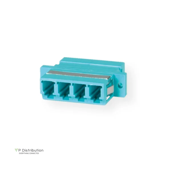 VALUE Fibre Optic Adapter LC quadruple, OM3, PB