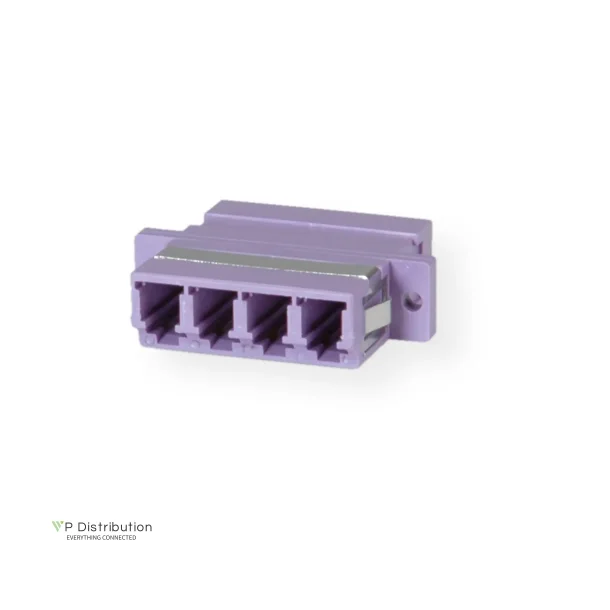 VALUE Fibre Optic Adapter LC quadruple, OM4, PB