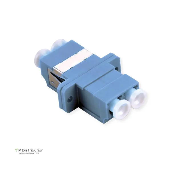 VALUE Fibre Optic Adapter, LC Duplex Plastic Body, w/Flange (OS2)