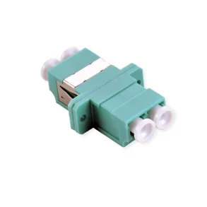VALUE Fibre Optic Adapter, LC Duplex Plastic Body, w/Flange (OM3)