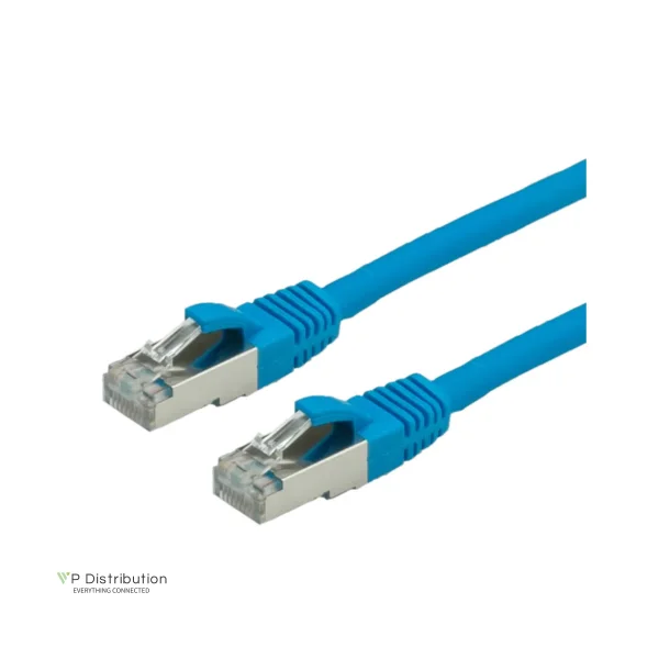 VALUE S/FTP (PiMF) PatchCord Cat.6/Class E, LSOH, blue, 1.5m