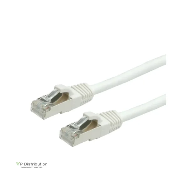 VALUE S/FTP (PiMF) PatchCord Cat.6/Class E, LSOH, white, 1.5m