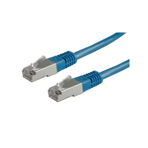 VALUE S/FTP (PiMF) PatchCord Cat.6/Class E, blue, 1.5m