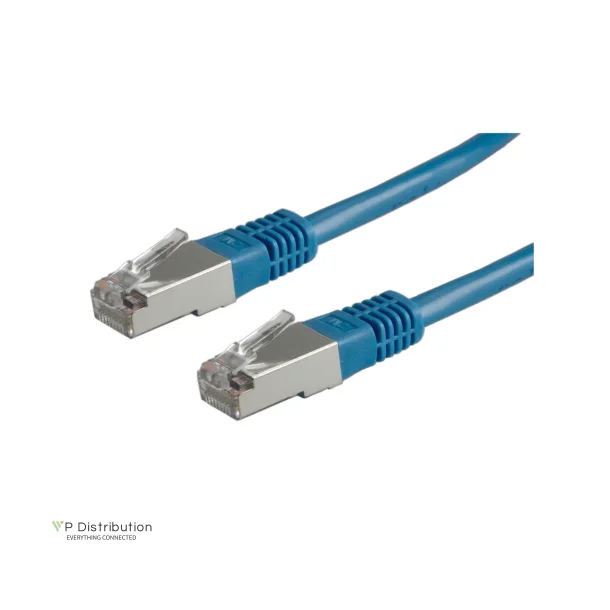 VALUE S/FTP (PiMF) PatchCord Cat.6/Class E, blue, 1.5m