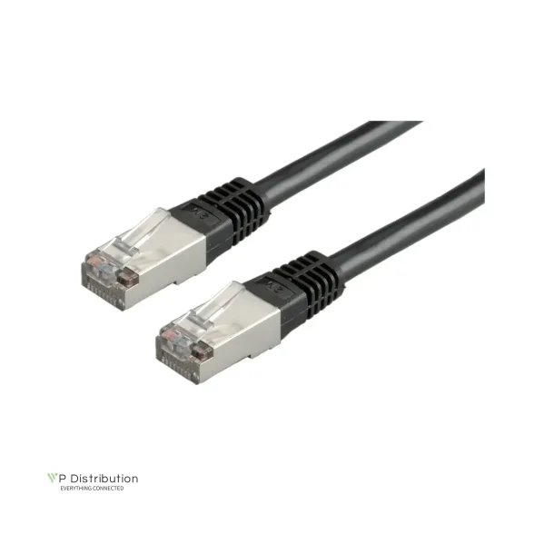 VALUE S/FTP (PiMF) PatchCord Cat.6/Class E, black, 1.5m