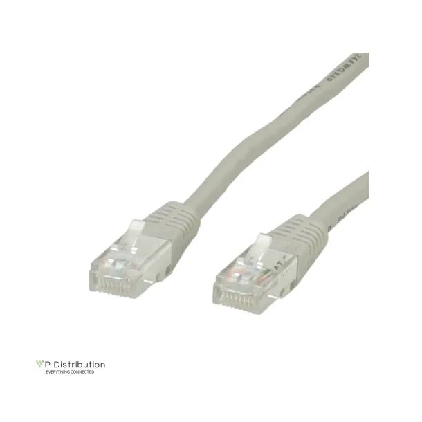 VALUE UTP PatchCord Cat.6/Class E, grey, 0.5m