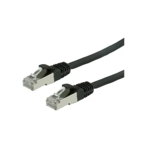 VALUE S/FTP (PiMF) PatchCord Cat.6/Class E, LSOH, black, 5m