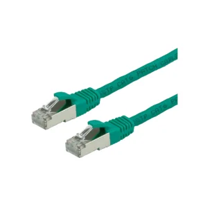 VALUE S/FTP (PiMF) PatchCord Cat.6/Class E, LSOH, green, 10m