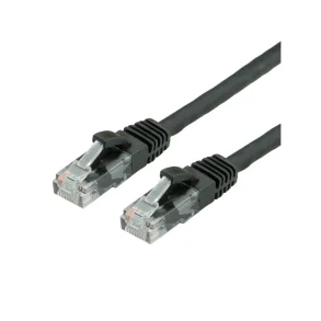 VALUE UTP PatchCord Cat.6A/Class EA, black, 0.5m
