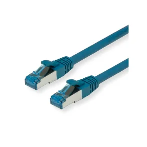 VALUE S/FTP (PiMF) PatchCord Cat.6A/Class EA, blue, 3m