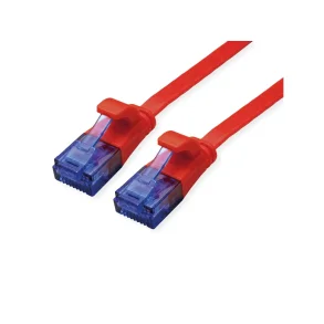 VALUE UTP PatchCord Cat.6A/Class EA, Flat, red, 3m